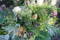 buket udelukkende med spiselige ingredienser